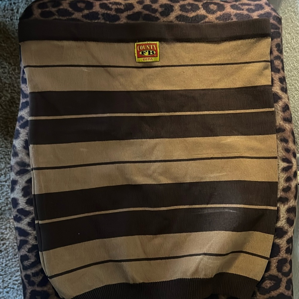 County FB tube top. Size M/L
